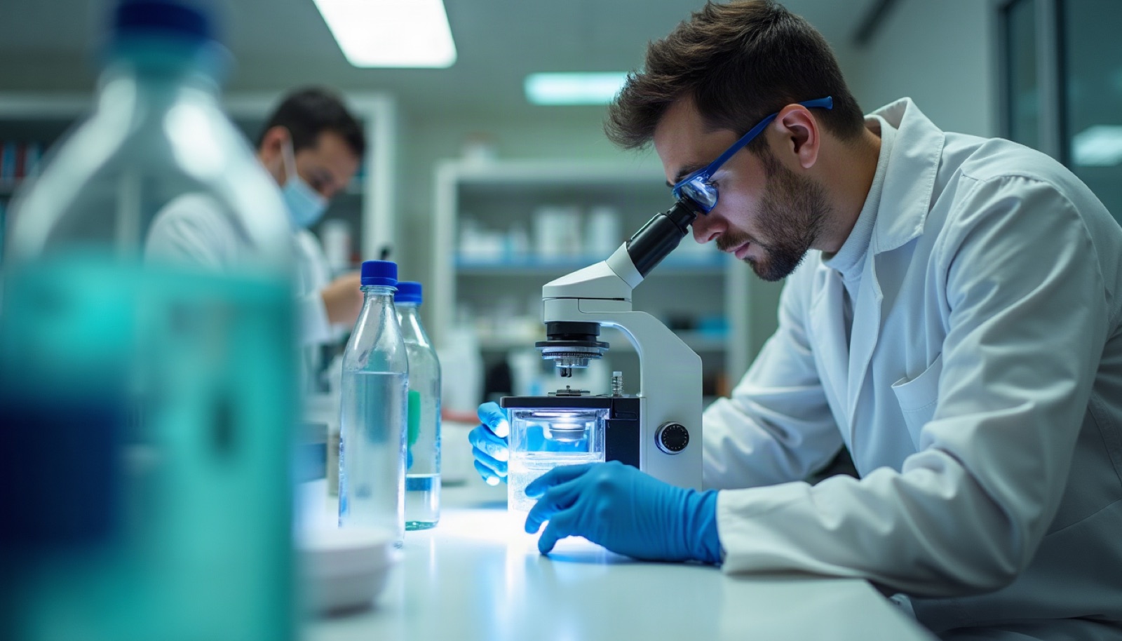 Laboratory microscopy — scientific development