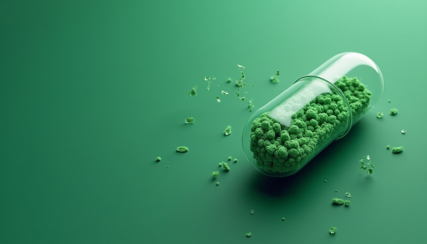 3D illustration of the BIOCAPS™ capsule matrix